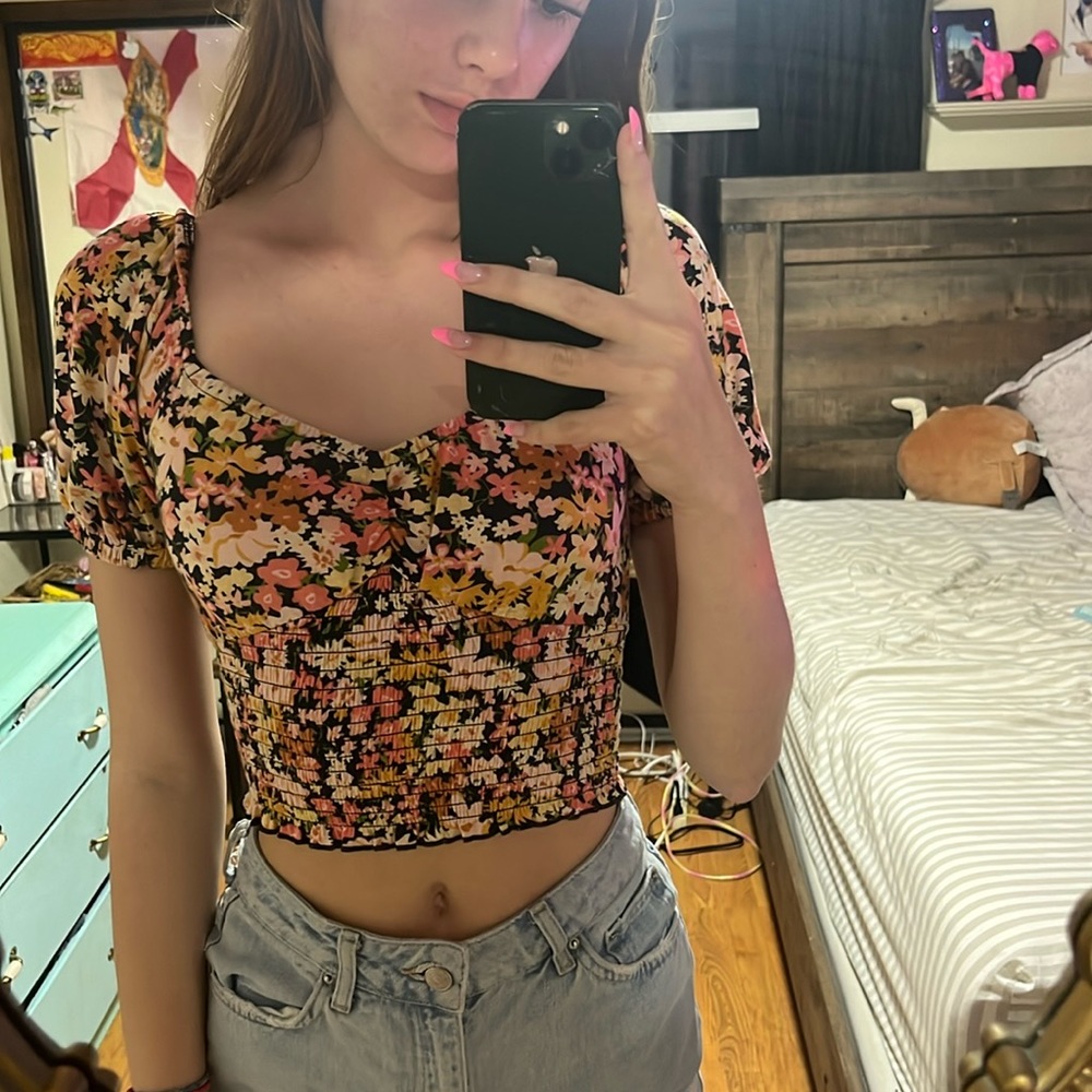XS billabong crop top